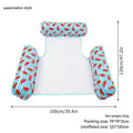 Inflatable pool chair