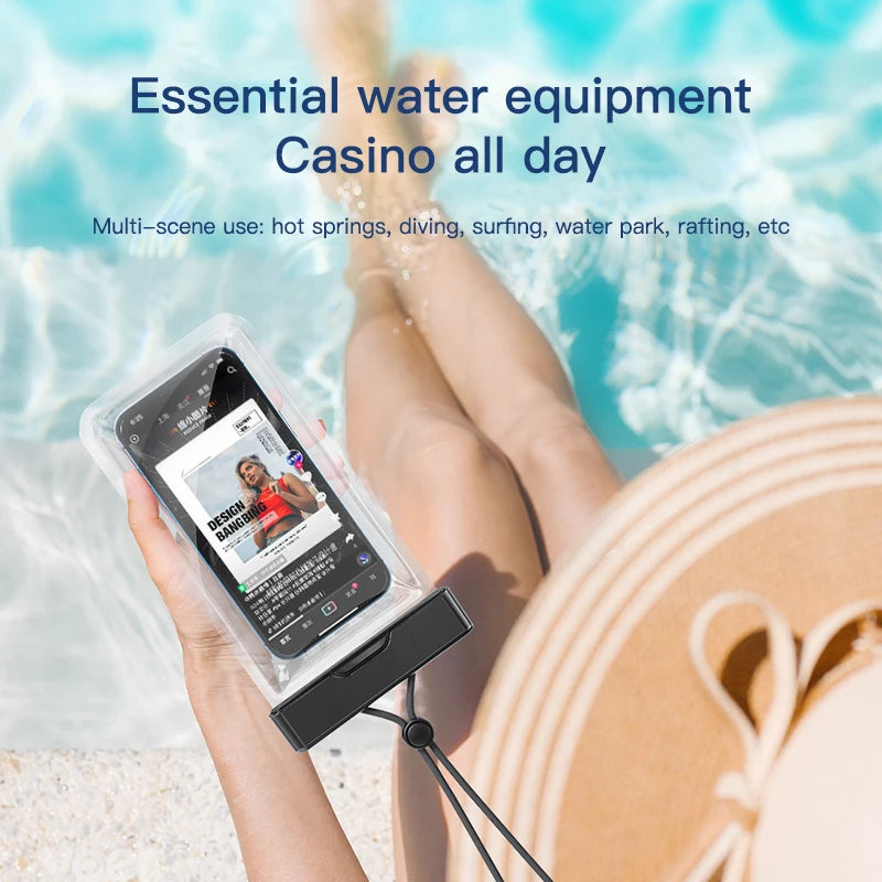 Waterproof phone pouch