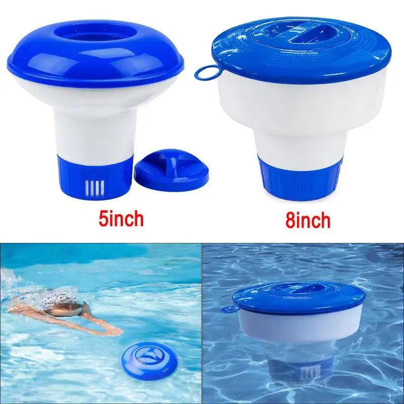 Pool Chlorine Dispenser – Floating Tablet Feeder