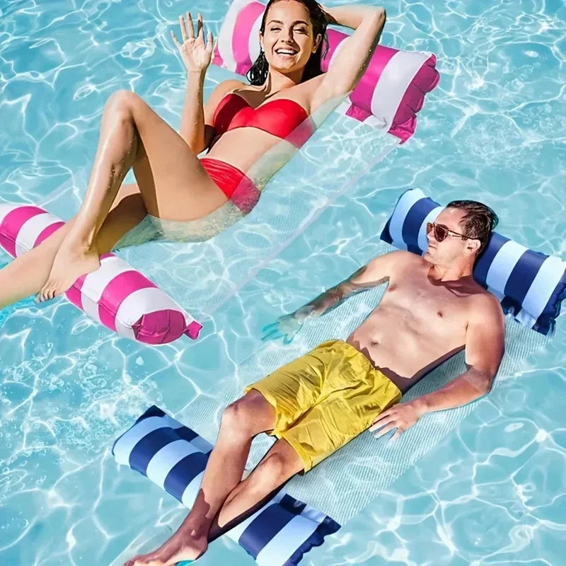 Inflatable pool chair