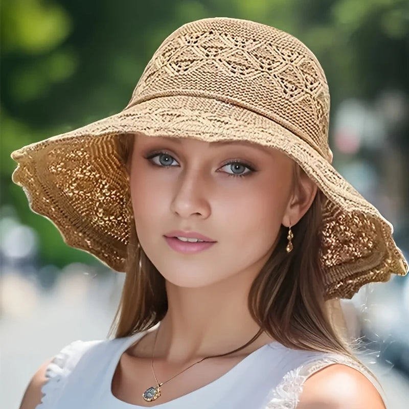 Straw sun hat