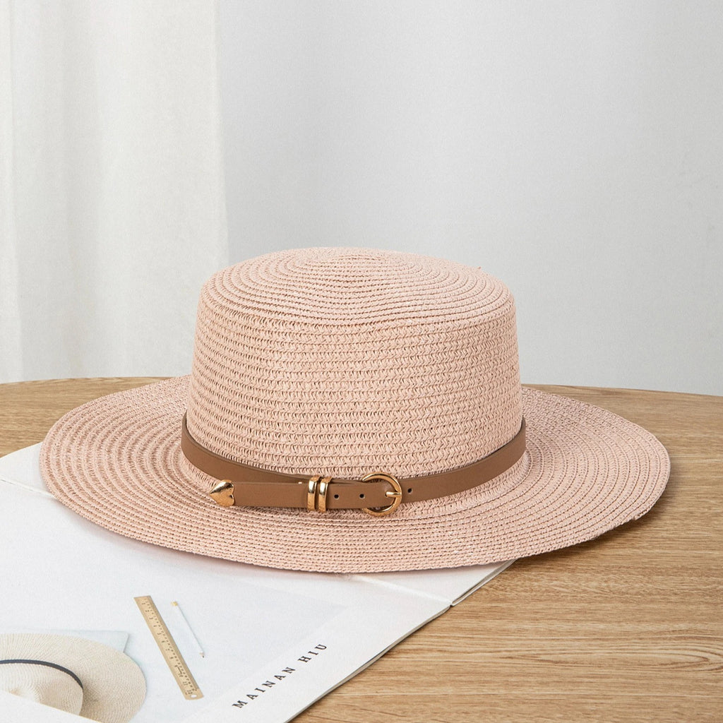 Raffia sun hat